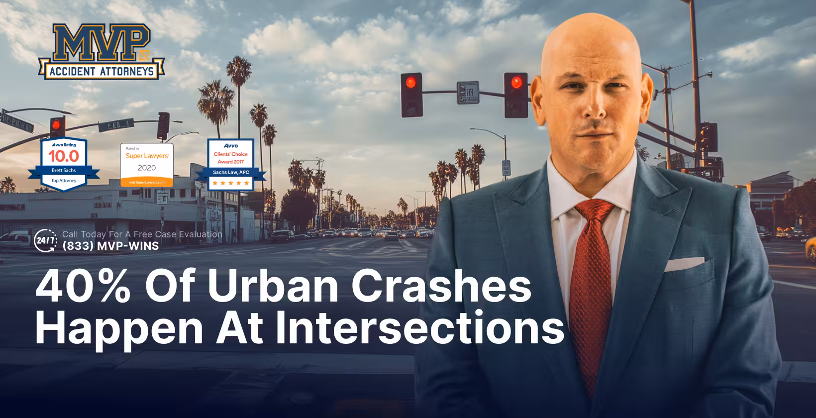 40% of Urban Crashes Happen at Intersections