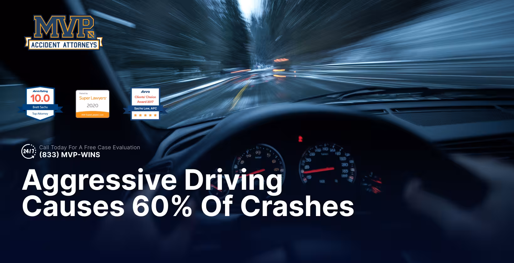 Aggressive Driving Causes 60% of Crashes