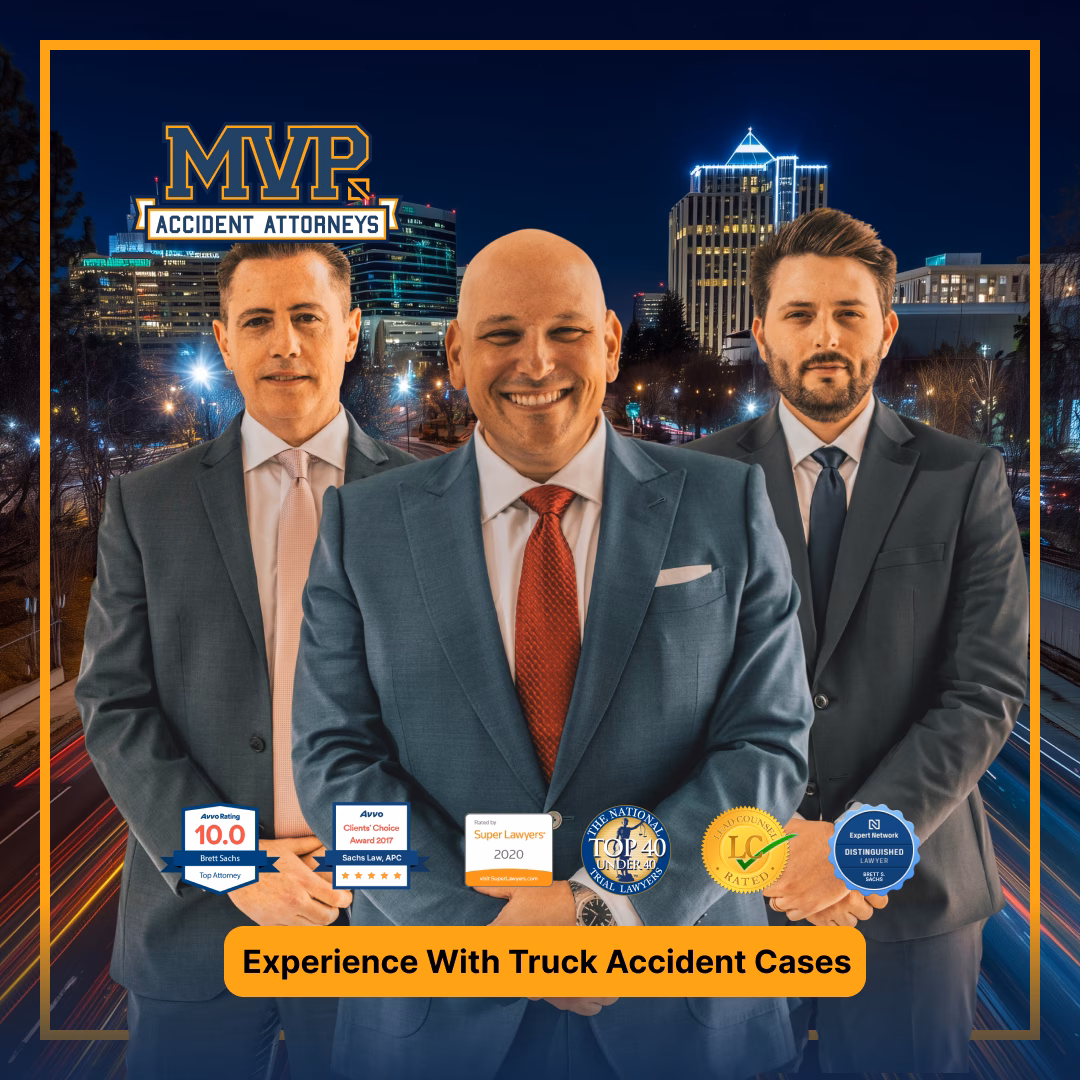 Sacramento Truck Accident Attorney - Experience