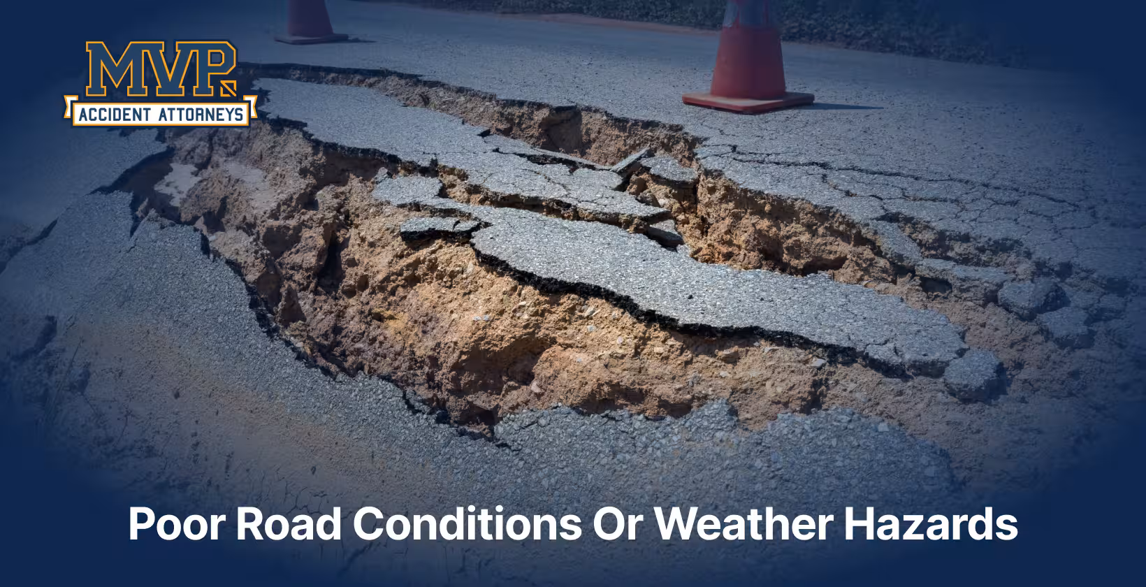 Sacramento Truck Accident Attorney - Poor Road Conditions