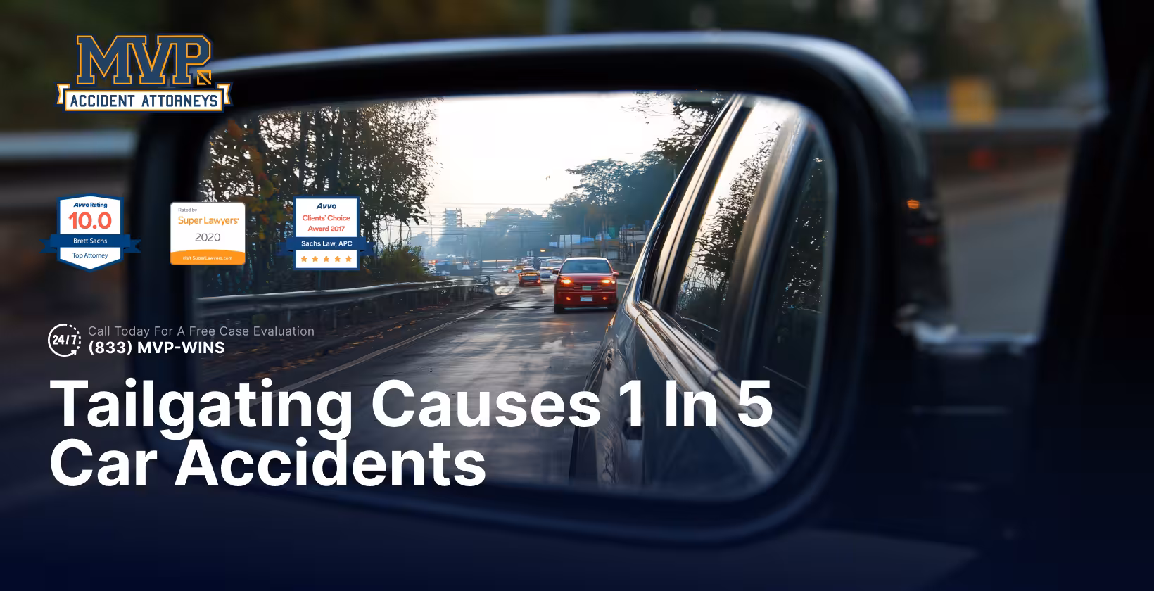 Tailgating Causes 1 in 5 Car Accidents