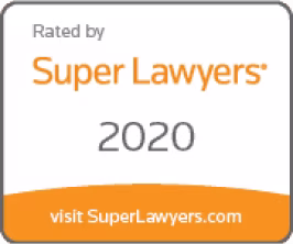 Rated by Super Lawyers, 2020.